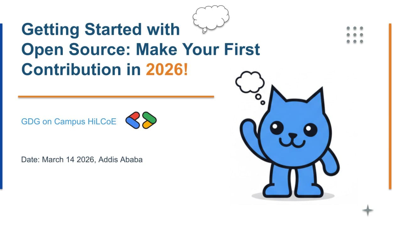 π GDG Event: The World of Open Source π